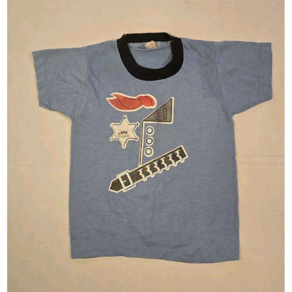 The Lone Ranger 1981 Underoos T-Shirt Single Stitch Boys Size M 6-8 Cut Sleeve